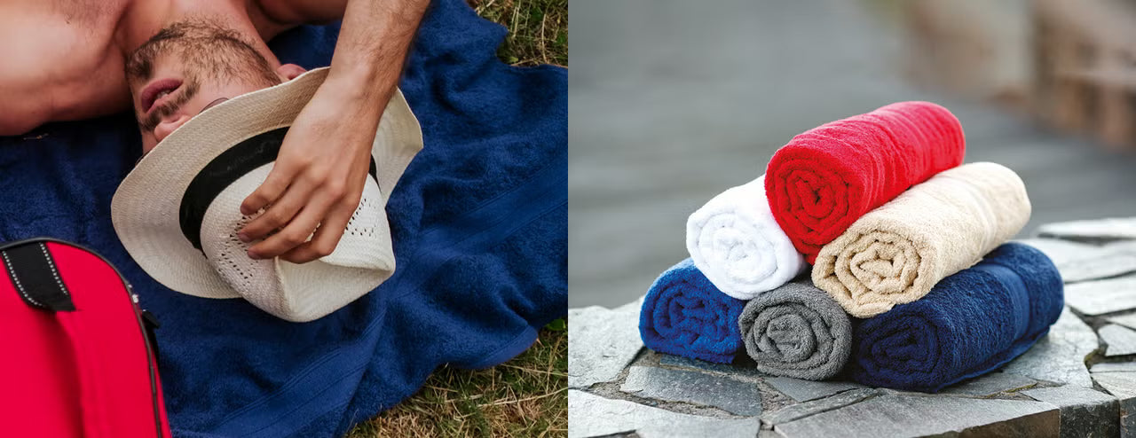 YOU Håndkle – Kornblå (Partivare)