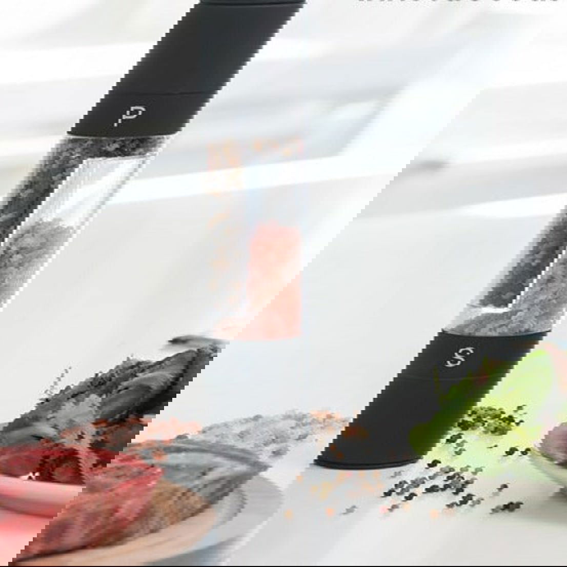 2-1 Salt og Pepperkvern - praktisk og moderne design - Hjem & Fritidsshoppen.no