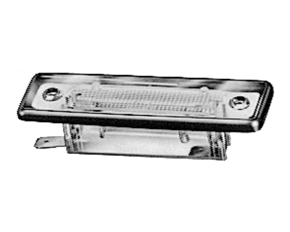 Skiltlys Hella 12V 92x29x19mm hvit