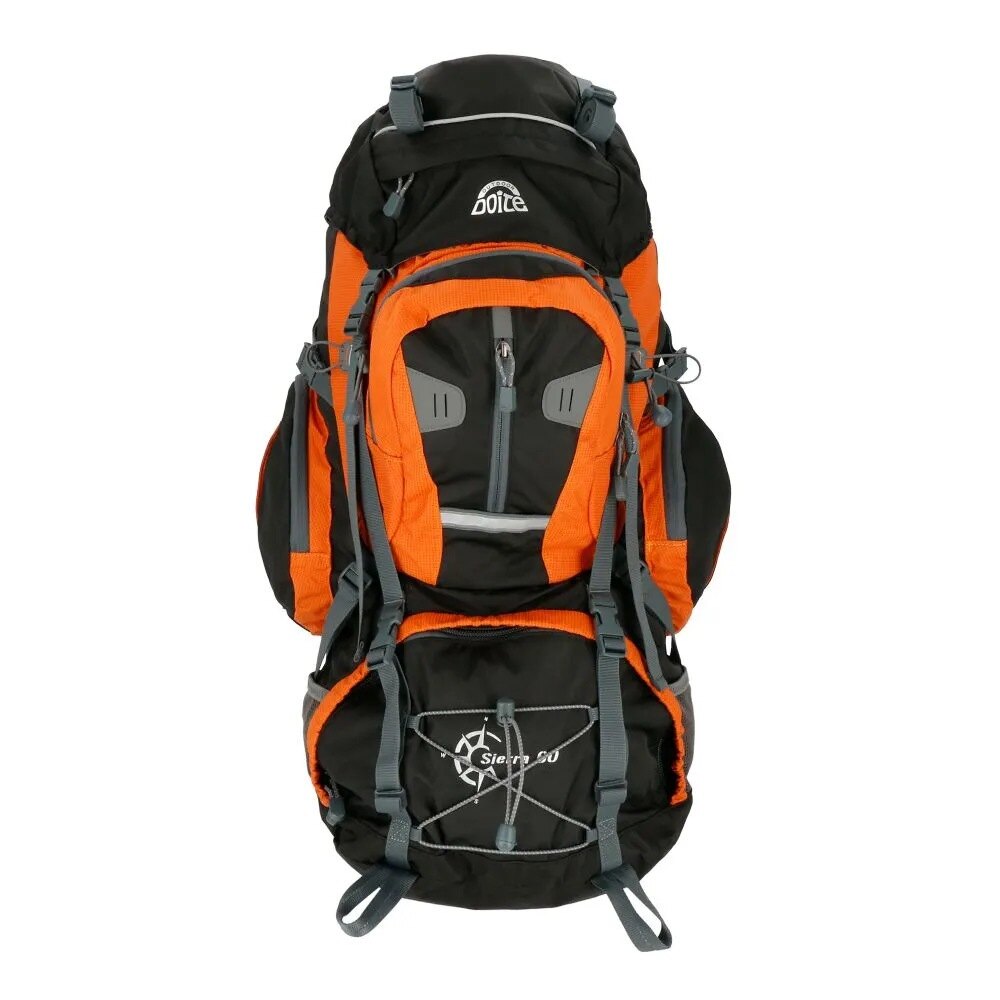 Ryggsekk Sierra 60 liter Svart/Oransje