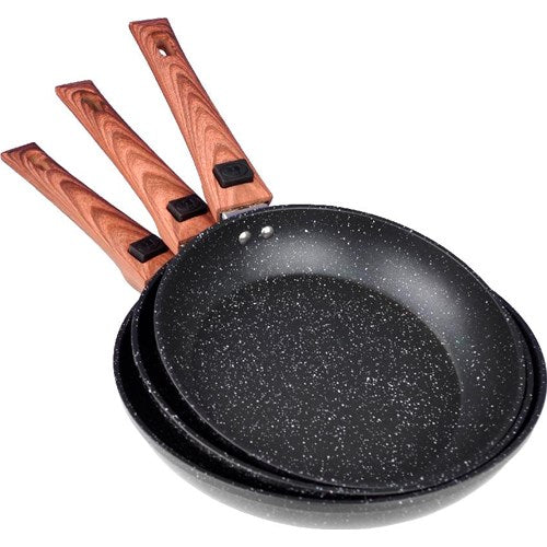 Black Line Induksjon Stekepannesett 3 stk