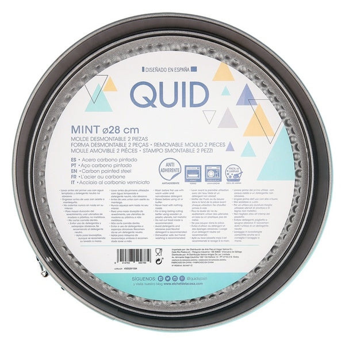 Bakeform Quid Mint 28cm - Hjem & Fritidsshoppen.no