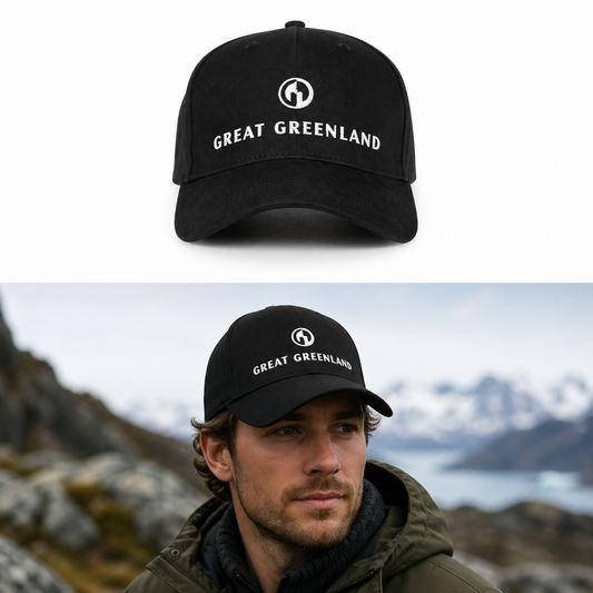 Great Greenland Logo Caps – Army | Justerbar Unisex -