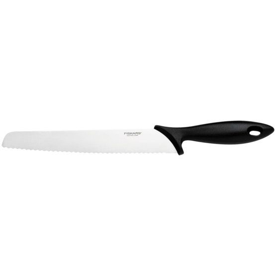 Fiskars Essential Brødkniv i rustfritt stål - HRC 53 - Hjem & Fritidsshoppen.no
