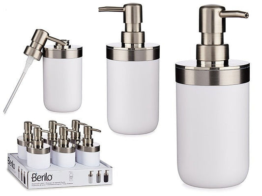 Hvit såpedispenser i rustfritt stål - Hjem & Fritidsshoppen.no