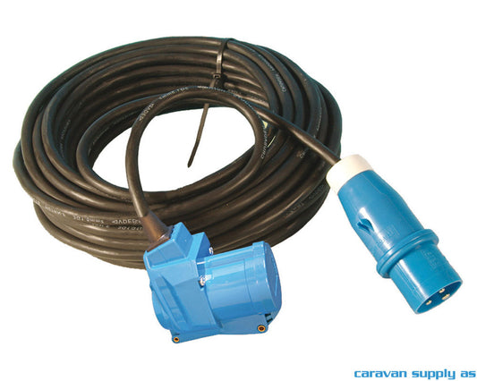 Kabel 10m hann CEE17 + vinkelstikk - Hjem & Fritidsshoppen.no