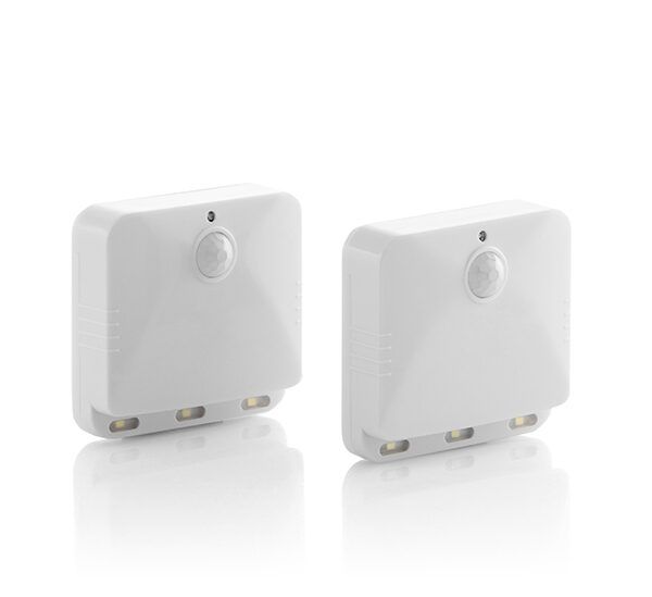 LED-lampe med bevegelsessensor 2pk. - Hjem & Fritidsshoppen.no