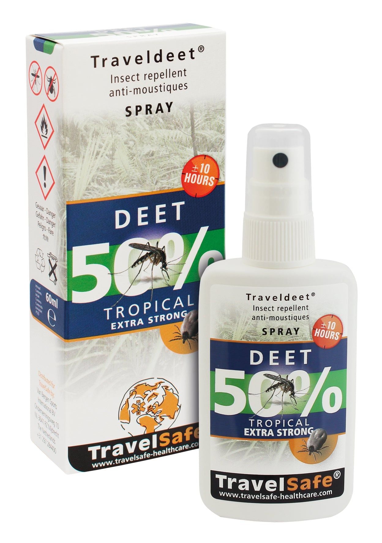 Myggspray Deet 50% - Hjem & Fritidsshoppen.no