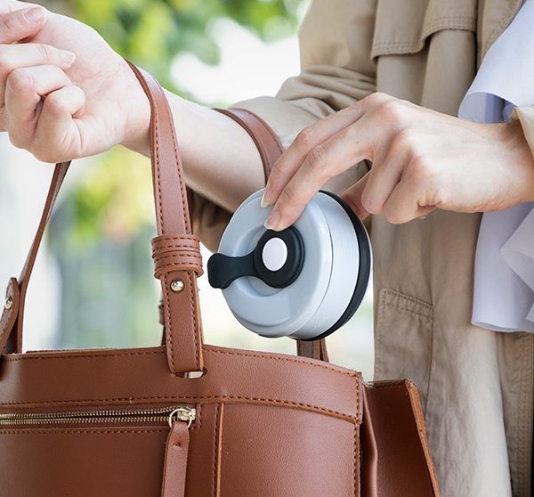 Sammenleggbar silikonkopp Flahsie med flere posisjoner og høyder - Hjem & Fritidsshoppen.no