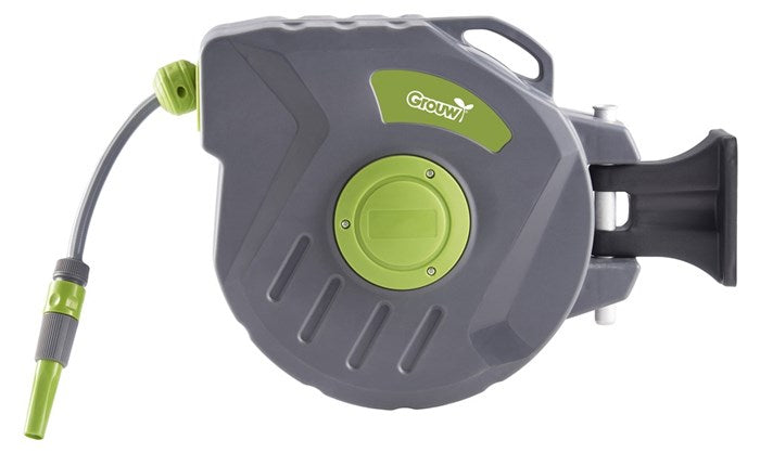 Slangetrommel  til vegg, 20 meter - Hjem & Fritidsshoppen.no