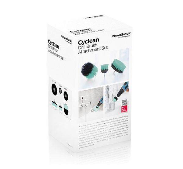 Smart sett med tre rensebørster - Hjem & Fritidsshoppen.no