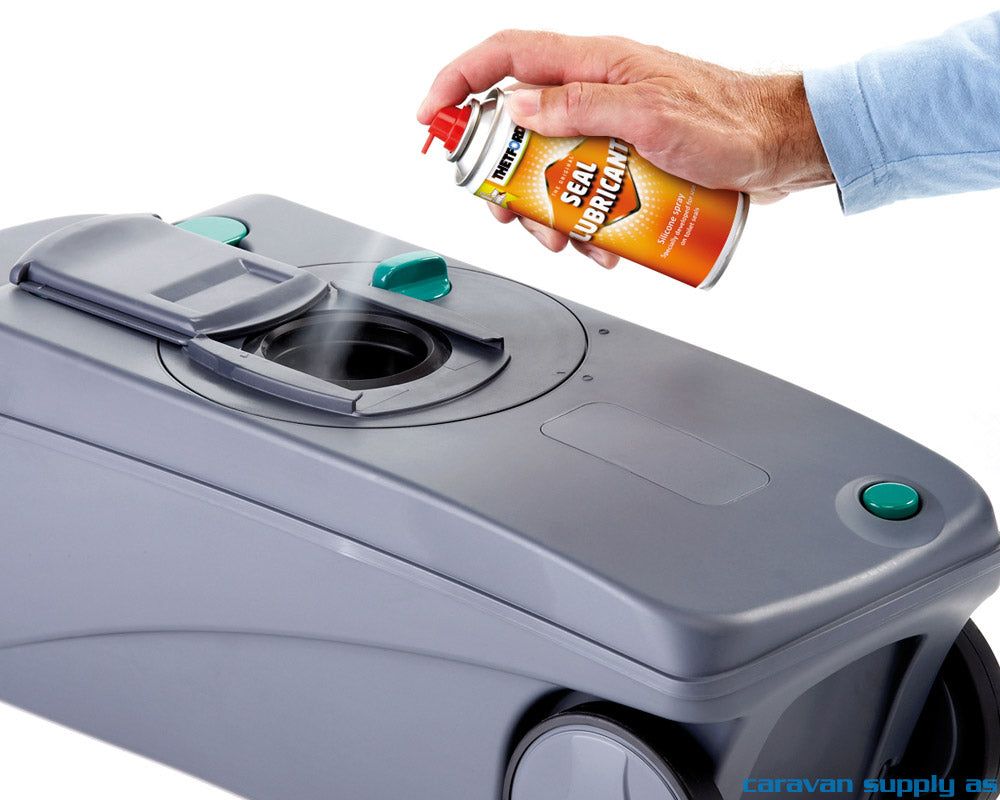 Smøremiddel Thetford Lubricant silikonspray 200ml perfekt for smøring av bevegelige deler - Hjem & Fritidsshoppen.no