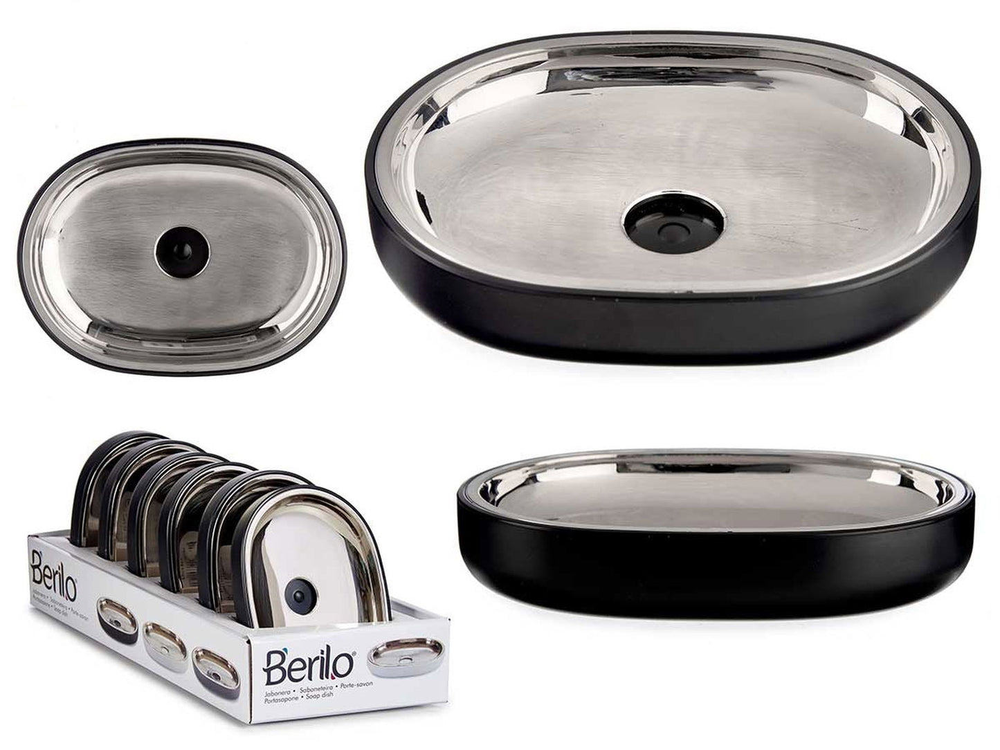 Sort såpeskål - Hjem & Fritidsshoppen.no