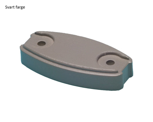 Spacer til dørholder plopp svart - Hjem & Fritidsshoppen.no