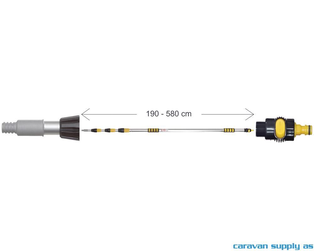 Teleskopskaft til vaskekost trippel og kvadruppel - Hjem & Fritidsshoppen.no
