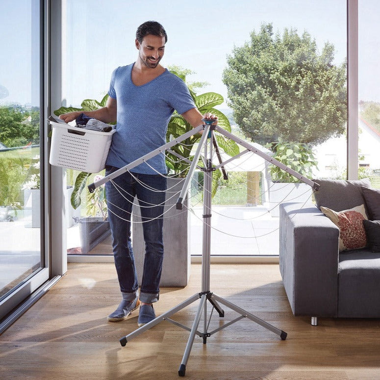 Tørkestativ PopUp sammenleggbar - Hjem & Fritidsshoppen.no