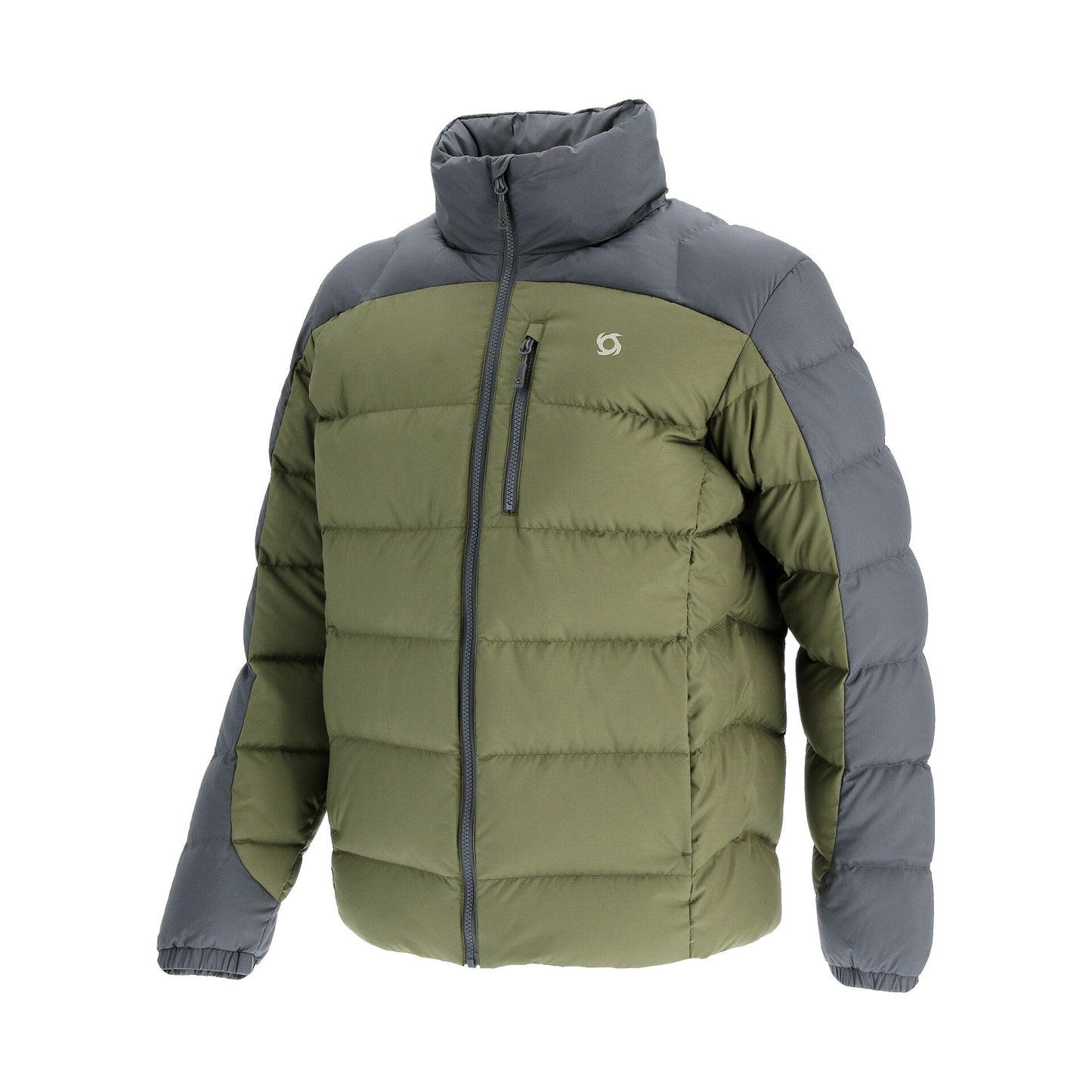 Doite Tundra Dunjakke Herre Brun og Oliove – Varm vinterjakke med 700FP RDS dun og skjult hette