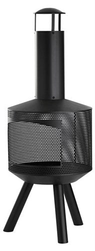 Utepeis med skorstein i stål - Hjem & Fritidsshoppen.no