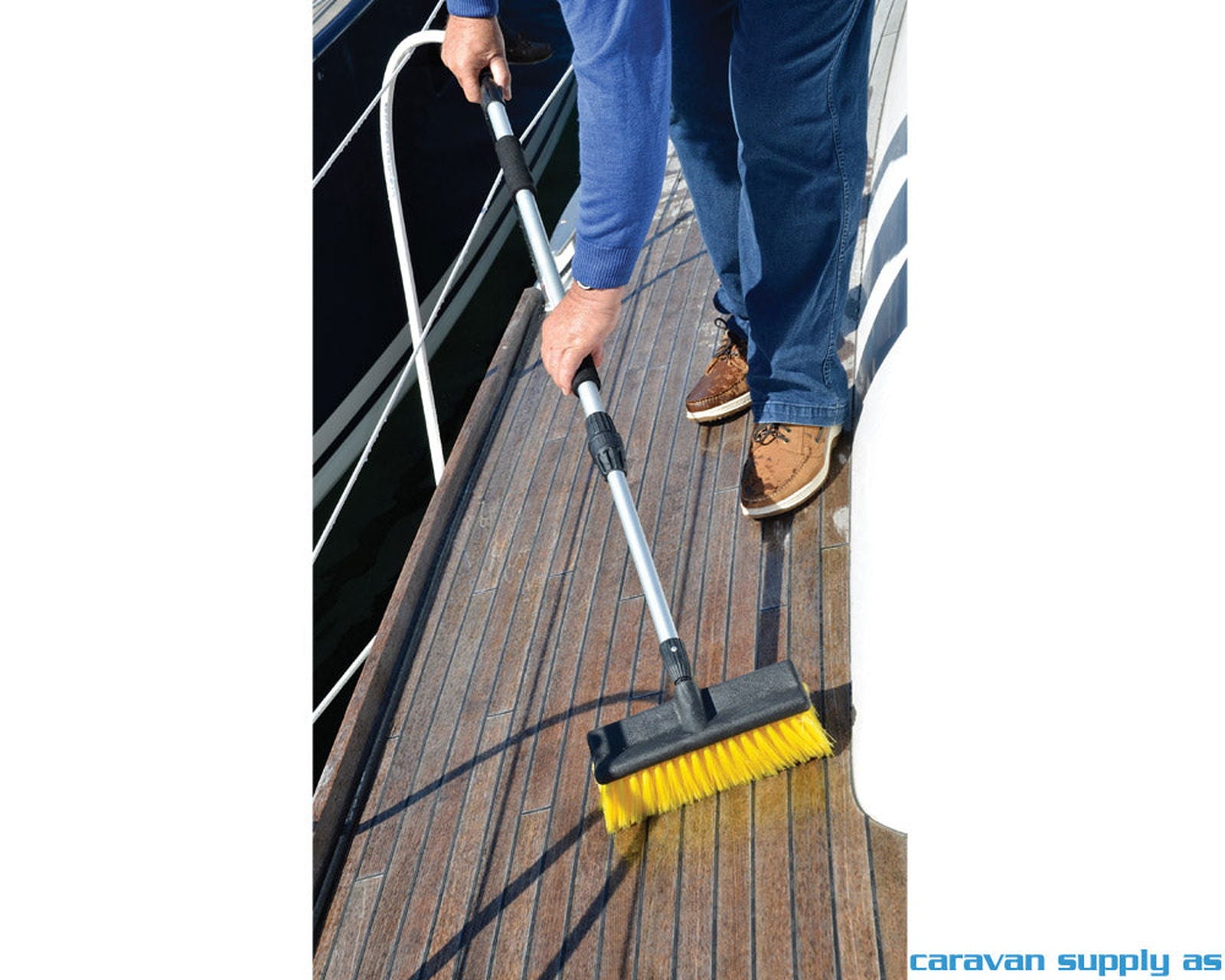 Vaskekost med teleskopstang (90-175cm)  og gardenakobling - Hjem & Fritidsshoppen.no