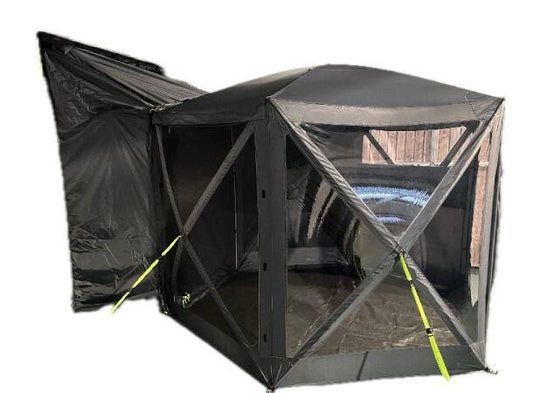 Tunnel til Pop Stop telt 300