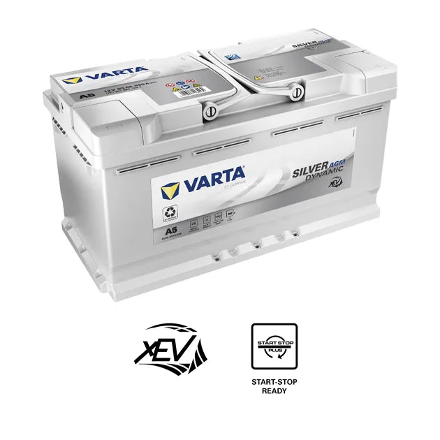 VARTA Silver Dynamic AGM Batteri 12V 95AH 850CCA +høyre A5