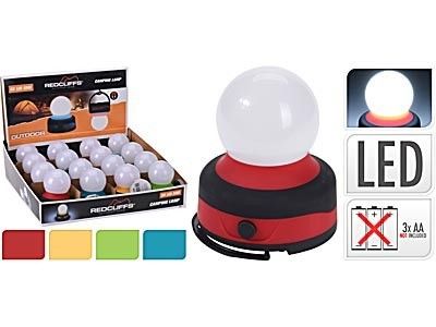 Camping Mini Lykt Led magnetisk i assorterte farger