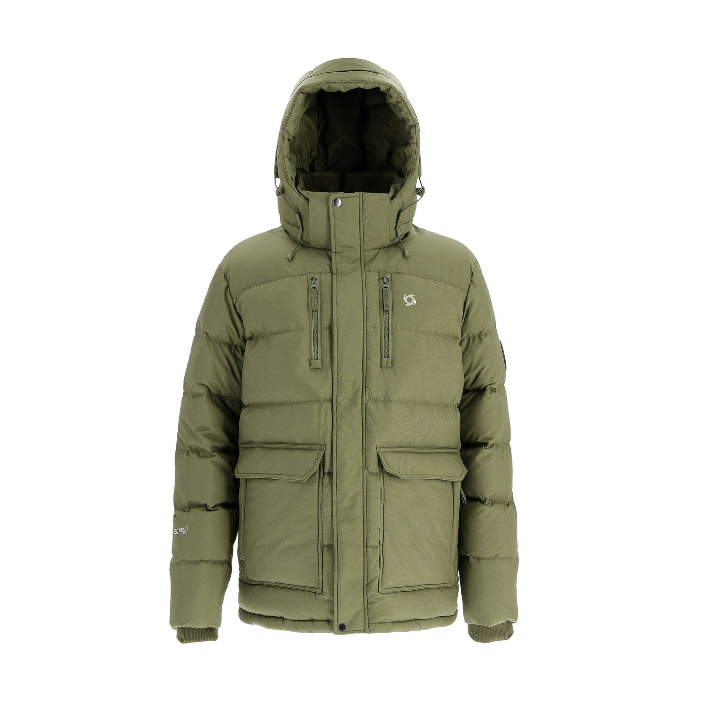 olivengrønn doite dun jakke | fritidsshoppen.no