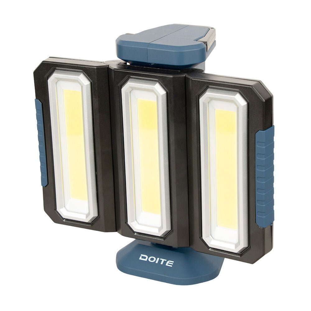 doite lykt blå, på hvit bakgrunn