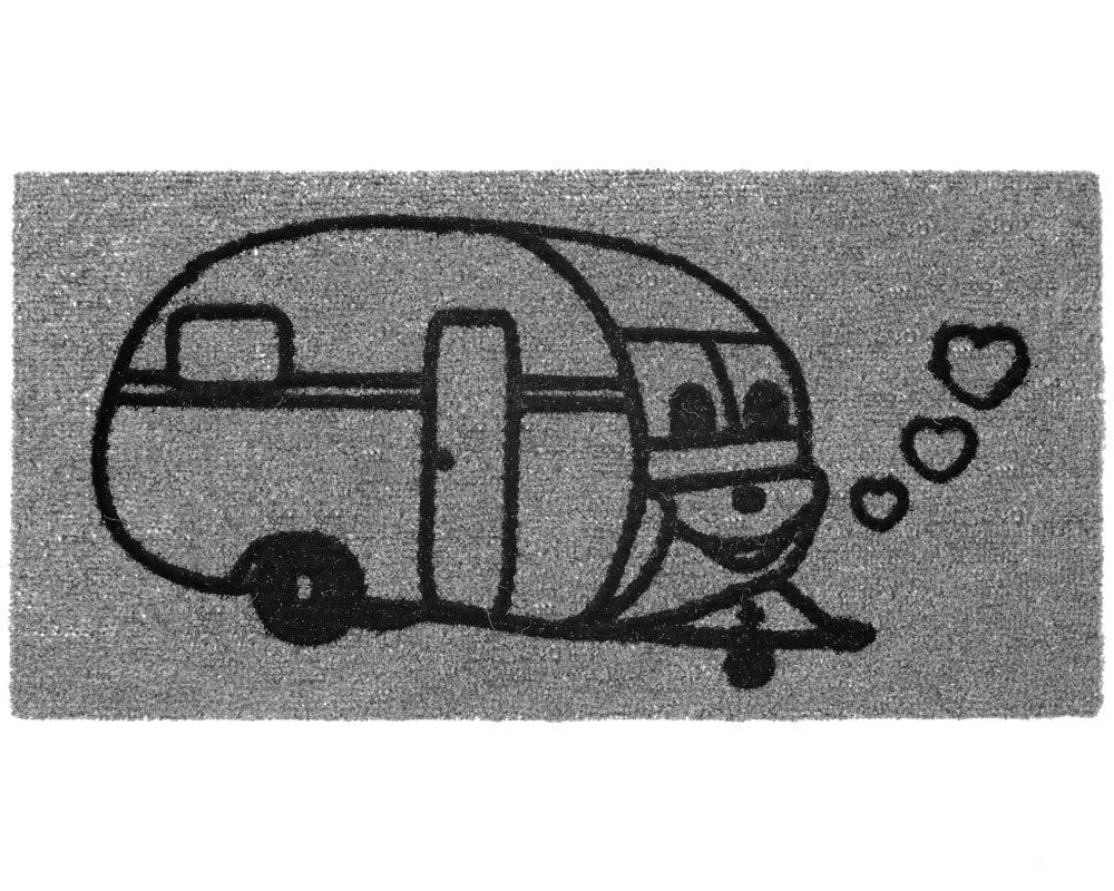 Dørmatte Arisol Derby med bobil eller campingvognmotiv - Fritidsshoppen.no