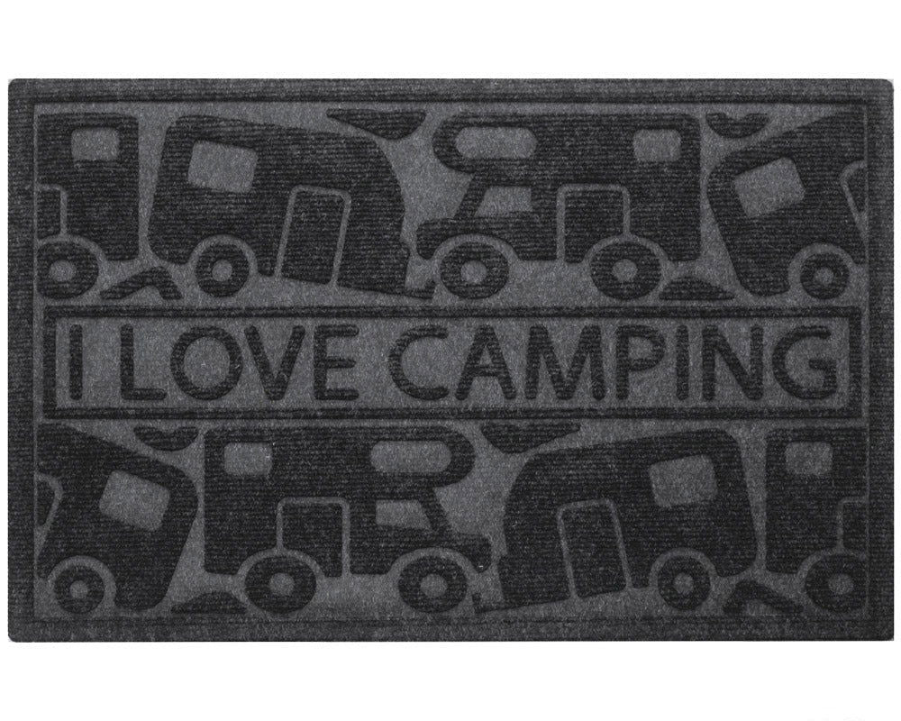 Dørmatte Arisol Kera Camp 60x40cm svart - Fritidsshoppen.no