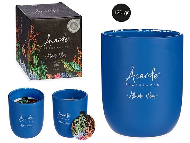 Duftlys i glass hav og strand - Fritidsshoppen.noAromabaderomds