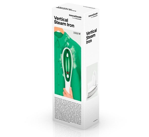 InnovaGoods vertikalt dampstrykejern 1000W - Fritidsshoppen.nodampdampstrykejerngard
