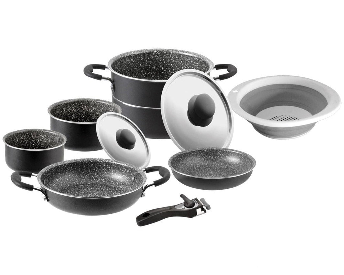 Kjelesett Ø 24cm 9+1 deler - Fritidsshoppen.nobobilbobilutstyrKasserolle