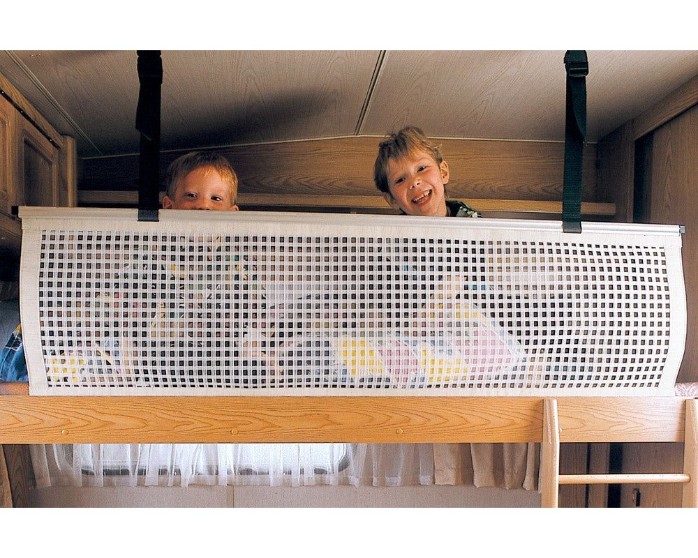 Sikkerhetsnett til alkove/køyeseng til bobil, campingvogn og soverommet - Hjem & Fritidsshoppen.no