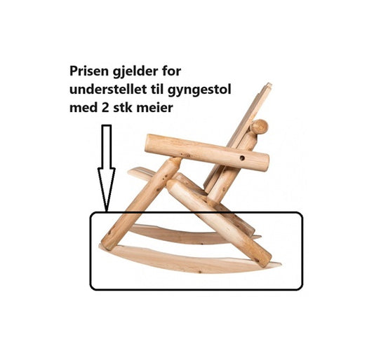 Lakewood Log Rocker (understell- 2 stk meier )