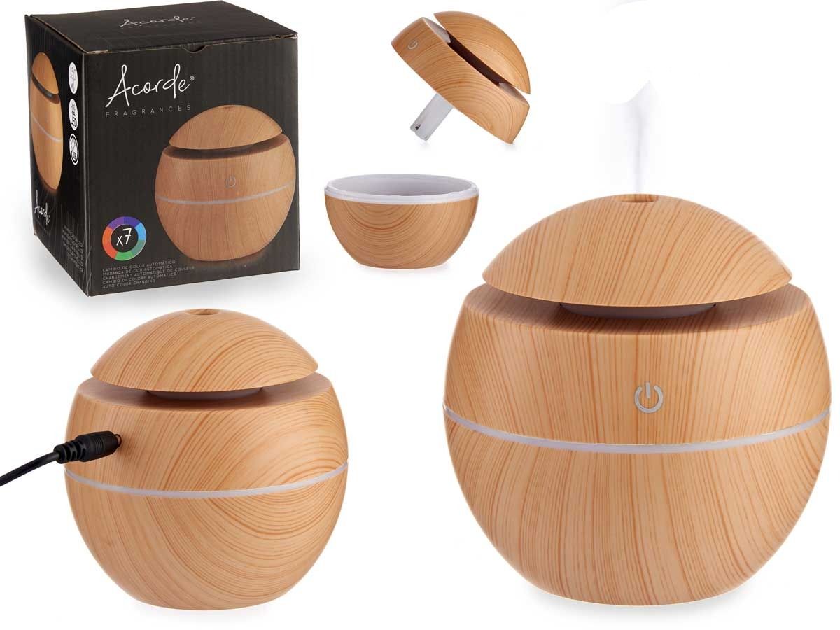 Led luftfukter trehvit - Fritidsshoppen.nobaderomdsduft