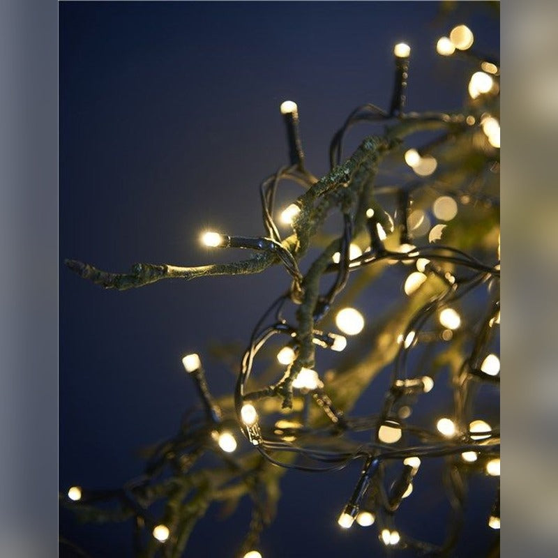 Lyslenke 120DIODER 30V/230V IP44 INNE/UTE - VARM - HVITT LYS - Fritidsshoppen.nobelysningday collectionjulelys