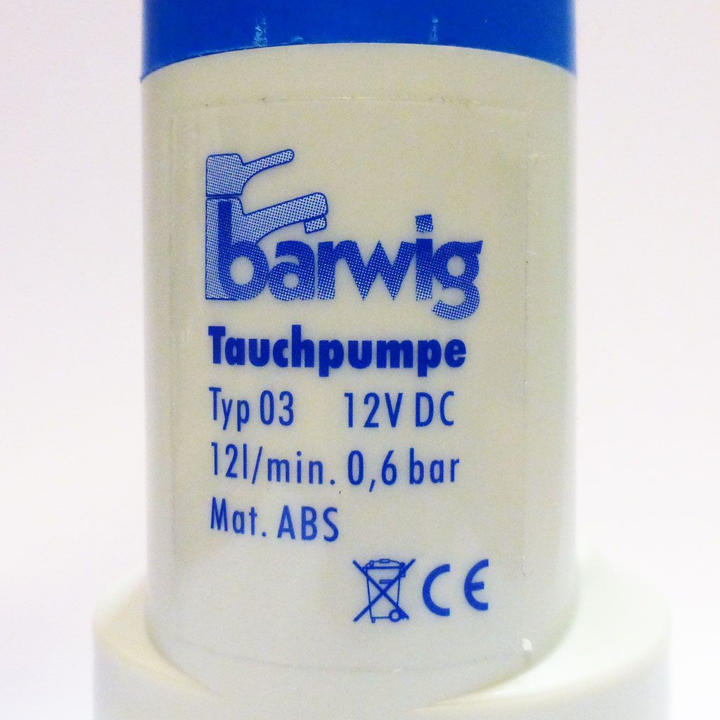 Senkepumpe Barwig 12V DC 0,6 - Fritidsshoppen.no