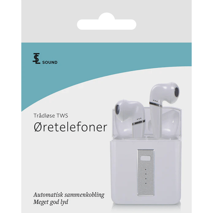 Trådløse Pins øretelefoner - Bluetooth - Fritidsshoppen.no50 årsgave60 årsgaveairpods