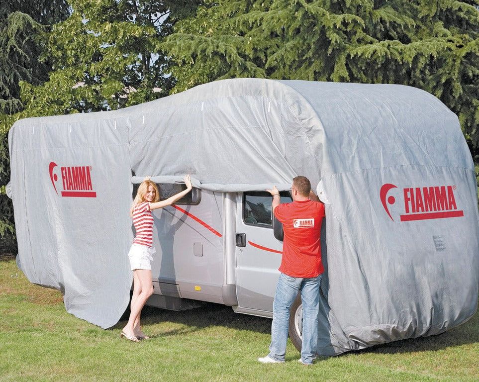 Trekk til bobil Fiamma Cover Premium M L:710cm - Fritidsshoppen.nobeskyttelsebobil/campingvogncamping