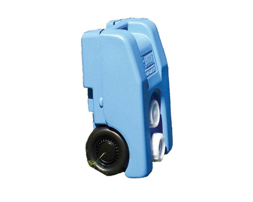 Vanntank Fiamma 23l m/hjul blå - Fritidsshoppen.no