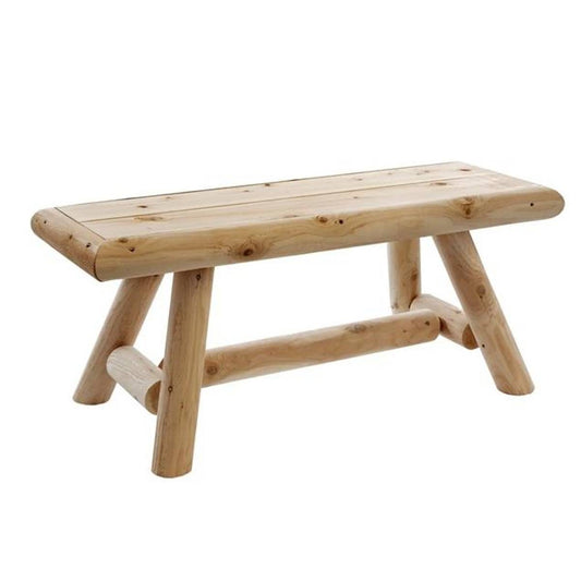Lakewood Log benk 120 - Kun 1 på lager