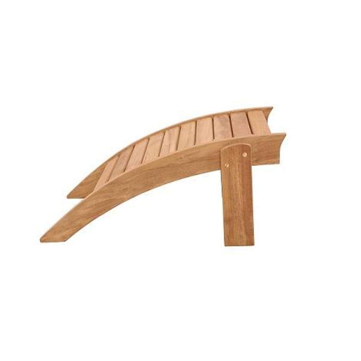 Newport Adirondack Ottoman - Teak - skammel til stol - Bestillingsvare