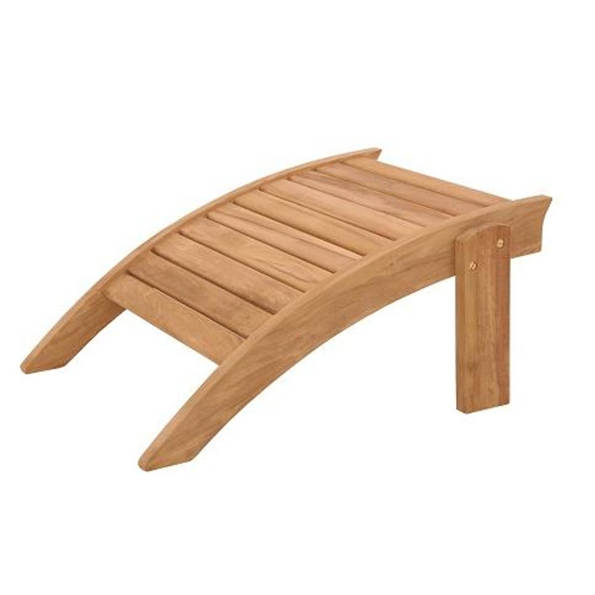 Newport Adirondack Ottoman - Teak - skammel til stol - Bestillingsvare