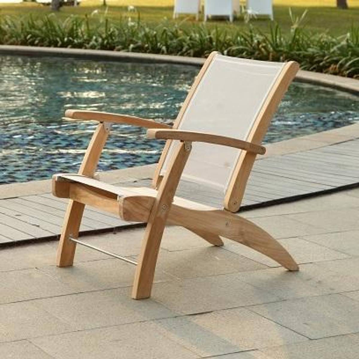 Somerville Latte (Sammenleggbar hagestol) - Teak Batyline