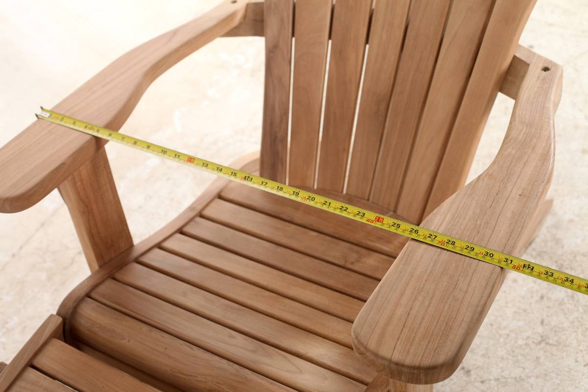 Newport Adirondack Stol - Westford Teak