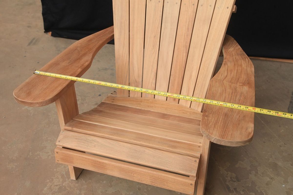 Long Island Adirondack Chair - Teak