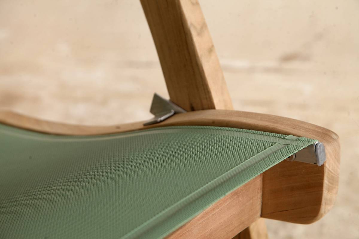 Somerville Aske (Sammenleggbar hagestol) - Teak Batyline