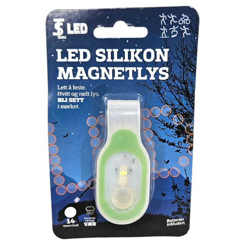LED Magnet lys - Bli sett i høstmørket