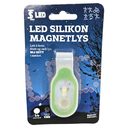 LED Magnet lys - Bli sett i høstmørket